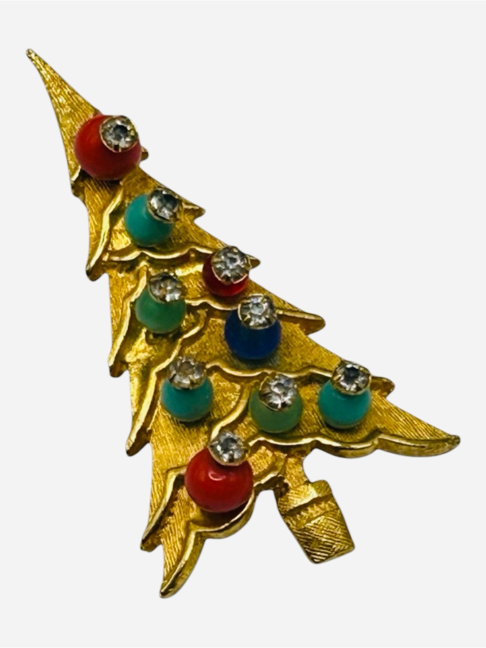 Vintage Hattie Carnegie Christmas Tree Brooch